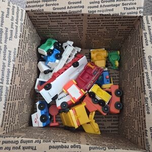 Lot of Vintage Fisher-Price Vehicles